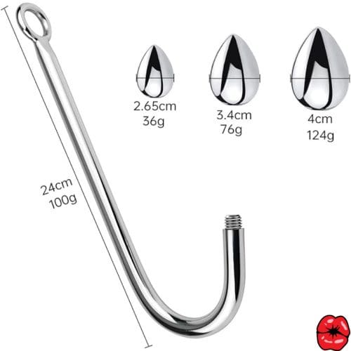 crochet-anal-en-acier-inoxydable-3-boules-24cm