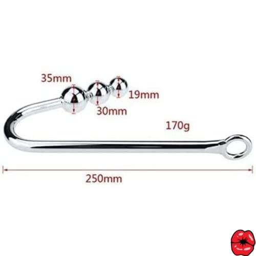 crochet-anal-en-acier-inoxydable-3-boules-25cm