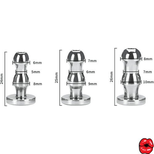 kit-de-3-plugs-uretre-en-acier-inoxydable