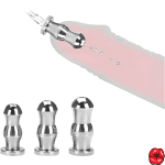 kit-de-3-plugs-uretre-en-acier-inoxydable-xl