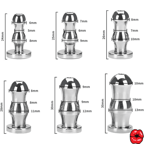 kit-de-6-plugs-uretre-en-acier-inoxydable