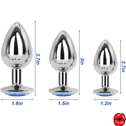 plug-anal-diamant-en-metal-3-pieces