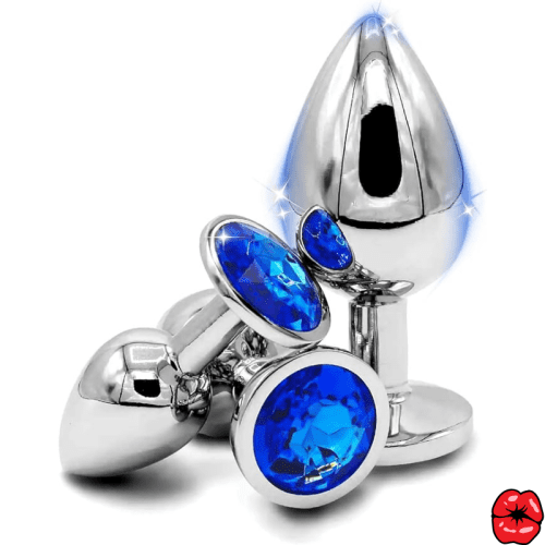 plug-anal-diamant-en-metal-3-pieces