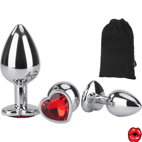 plug-anal-diamant-forme-de-coeur-3-pieces