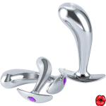 plug-anal-en-metal-argent-3-pieces-gouttelettes-deau