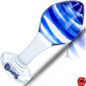 plug-anal-en-verre-bleu