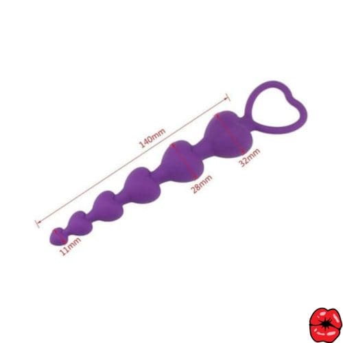 chapelet-anal-en-silicone-6-boules-17cm
