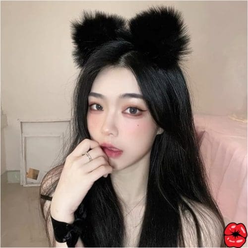 kit-de-4-pieces-plug-anal-queue-de-lapin-noir