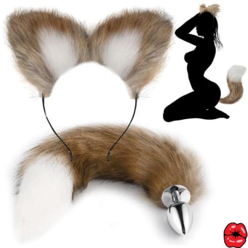 plug-anal-queue-de-renard-avec-oreilles-et-fausse-fourrure