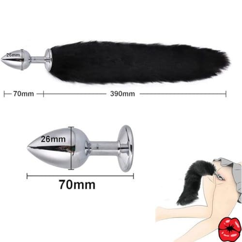 plug-anal-queue-de-renard-en-fausse-fourrure-noir