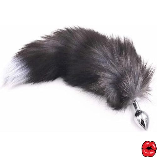 plug-anal-queue-en-fausse-fourrure-gris-et-blanc