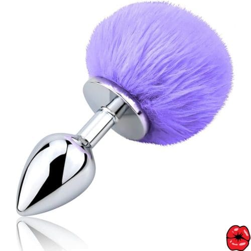 plug-anal-queue-en-fausse-fourrure-rose-violet