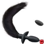 plug-anal-queue-noir-en-fausse-fourrure-avec-vibration